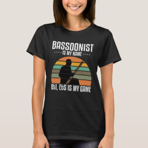 Camiseta Cita Bassoon para Bassoon Reed y Bassoonist 4