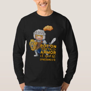 Camiseta Cita Bíblica Armadura de Dios Efesios 611 Pascua C