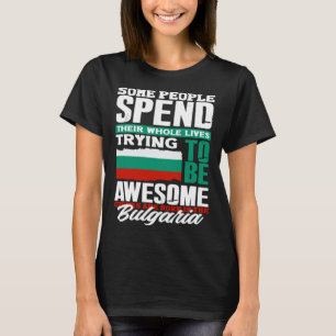 Camiseta Cita búlgara de la bandera búlgara