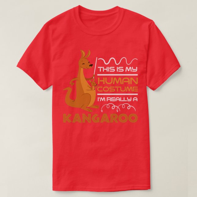 Camiseta Cita canguro divertida en Australia Kangaroo (Diseño del anverso)
