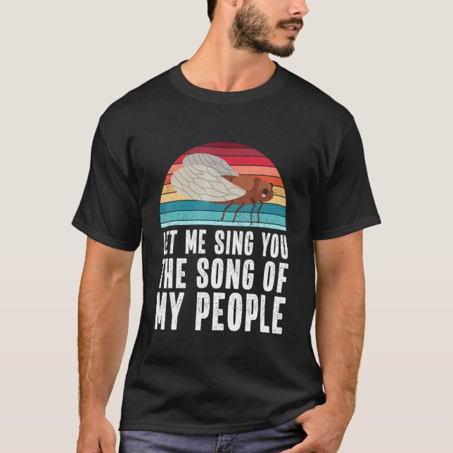 Camiseta Cita Cicada Meme Brood X (Anverso)