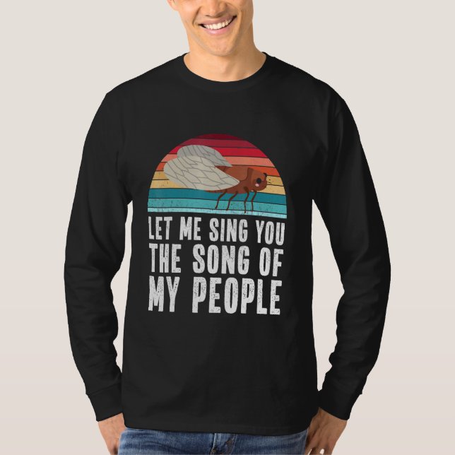 Camiseta Cita Cicada Meme Brood X (Anverso)