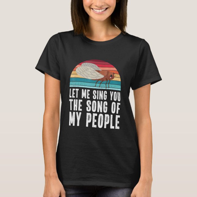 Camiseta Cita Cicada Meme Brood X (Anverso)