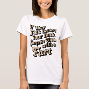 Camiseta Cita cómica para sorpresa de Fart