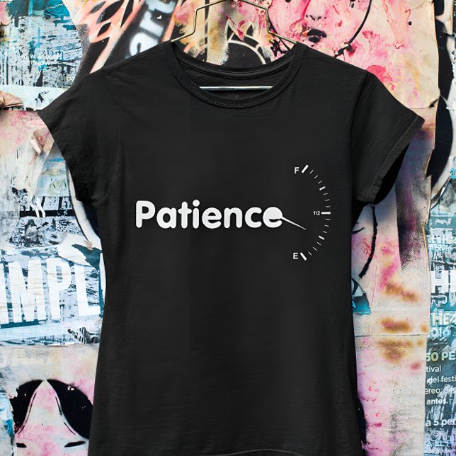 Camiseta cita completamente harta sin paciencia (Subido por el creador)