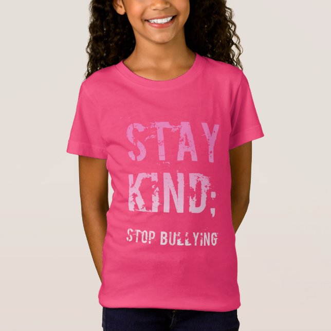Camiseta Cita contra el acoso (Anverso)