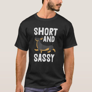 Camiseta cita corta y fácil para el perro portador de ropa