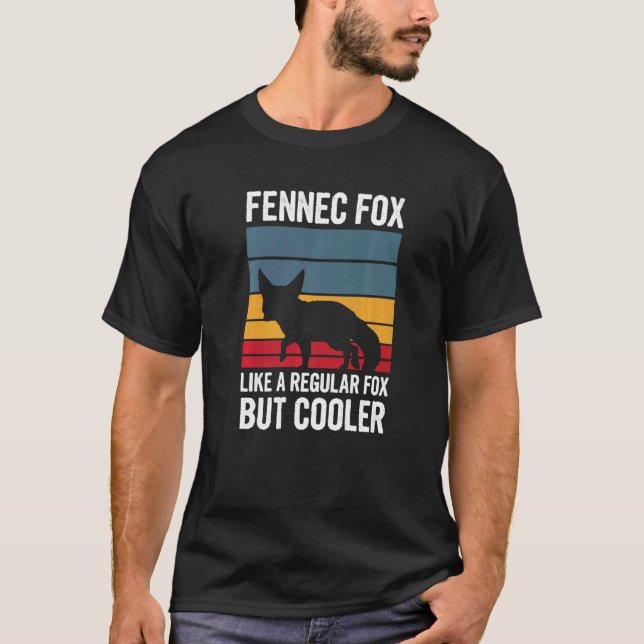 Camiseta Cita Cuta Fennec Fox Para Un Zorro Fennec (Anverso)