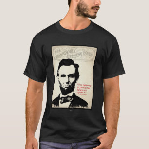 Camiseta Cita de Abe Lincoln