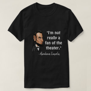 Camiseta cita de Abraham Lincoln