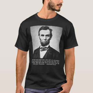 Camiseta Cita de Abraham Lincoln - Alemán