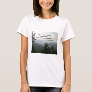 Camiseta Cita de Abraham LIncoln: No se puede construir