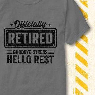 Camiseta Cita de Adiós al Estrés y Hola al Descanso Oficial