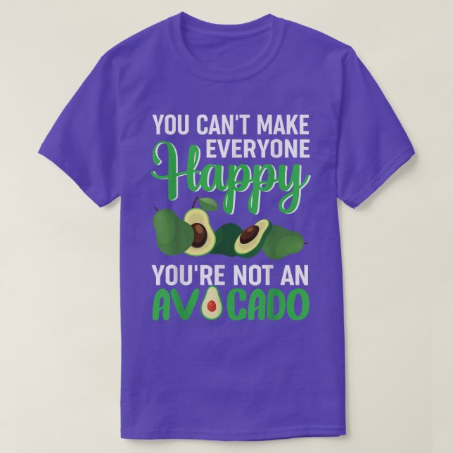 Camiseta Cita de aguacate para comida vegetariana vegana (Diseño del anverso)