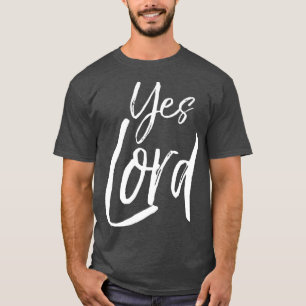 Camiseta Cita de alabanza cristiana regalo de fe Sí