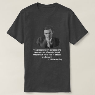 Camiseta Cita de Aldous Huxley