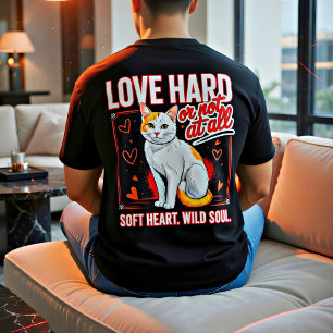 Camiseta Cita de amante de gato descarado