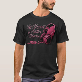 Camiseta Cita de amante de la música estética – diseño de c