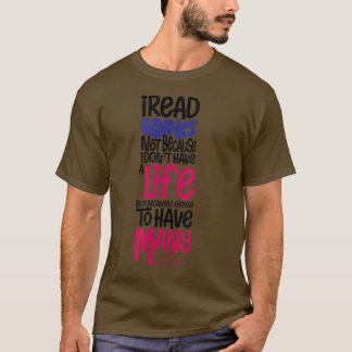 Camiseta Cita de amante de los libros divertidos, Día de am