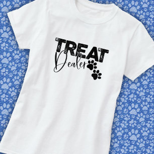 Camiseta Cita de Amante de Perros Comerciante de Golosinas