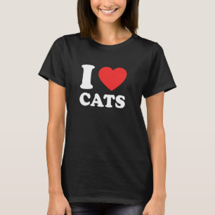 Camiseta Cita de amo gatos para amantes de los gatos