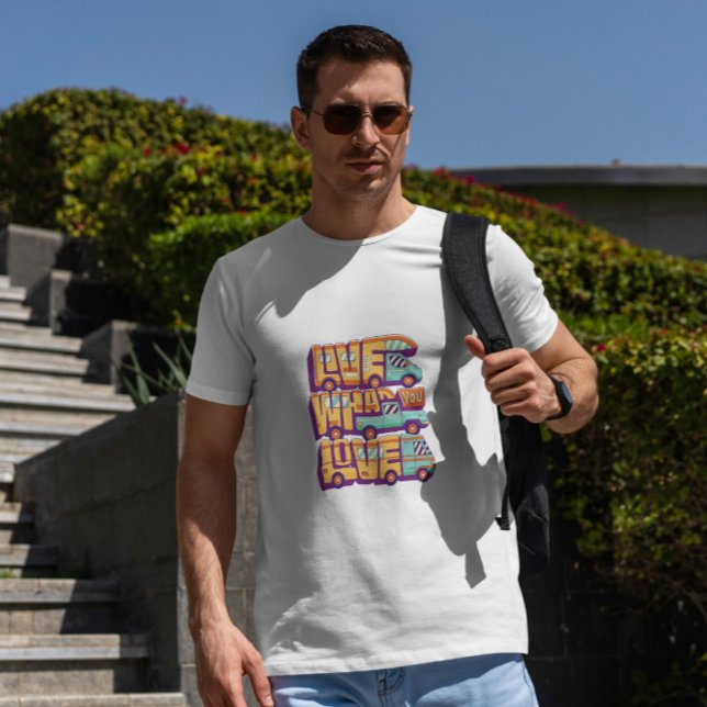 Camiseta Cita de amor de Camión de Camping (Subido por el creador)