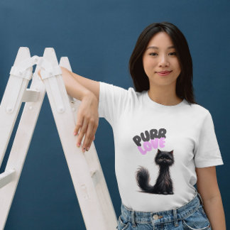 Camiseta Cita de amor de Cat Fun Pun Purr