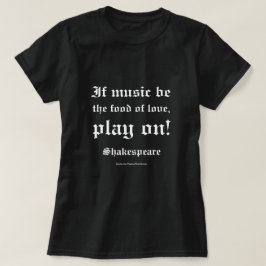 Camiseta Cita de amor de William Shakespeare L3