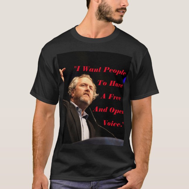 Camiseta Cita de Andrew Breitbart (Anverso)