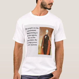 Camiseta cita de Andrew Jackson