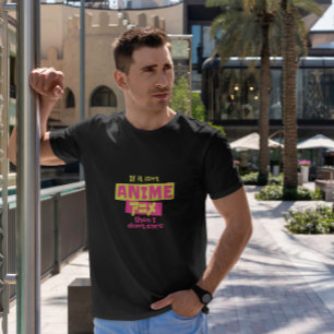 Camiseta Cita de Anime Fan