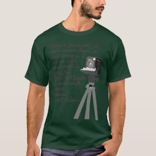 Camiseta Cita de Ansel Adams 