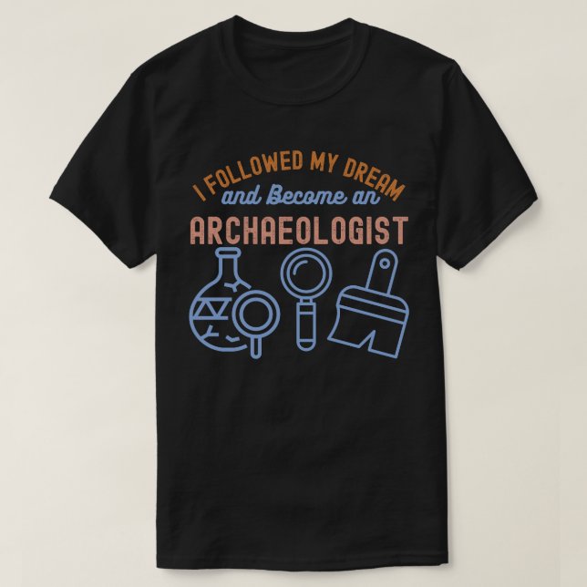 Camiseta Cita de arqueología, mayor de arqueología7 (Diseño del anverso)