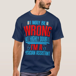 Camiseta Cita de Asistente de Médico Gracioso