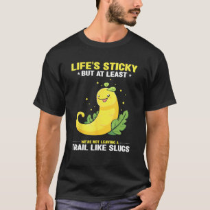 Camiseta Cita de atrapa babosas de plátano para atrapa cara