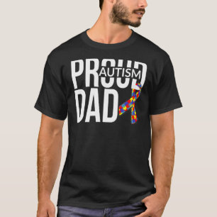 Camiseta Cita de Autismo Orgulloso Padre de Autismo Papá Ci