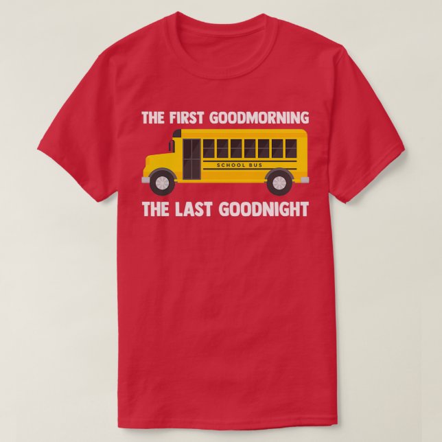 Camiseta Cita De Autobús Escolar Para Amor A Vehículo Estud (Diseño del anverso)