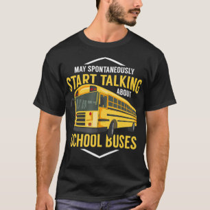 Camiseta Cita de autobús escolar para un conductor de Skool