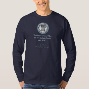 Camiseta Cita de Ayn Rand (totalitarismo)