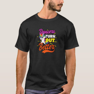 Camiseta Cita de baile para los bailarines