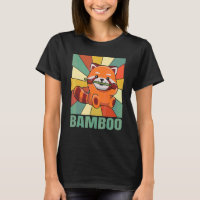 Cita De Bambú Para Un Experto De Panda Rojo
