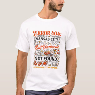 Camiseta Cita de barbacoa mala de Kansas City no encontrada