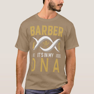 Camiseta Cita de Barber divertida en mi ADN