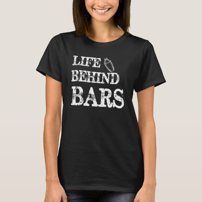 Camiseta Cita de barras Bartender Gracioso Bartending Hombr (Anverso)