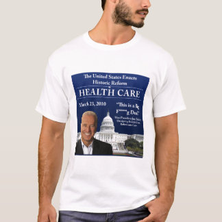 Camiseta Cita de Biden de la atención sanitaria (versión