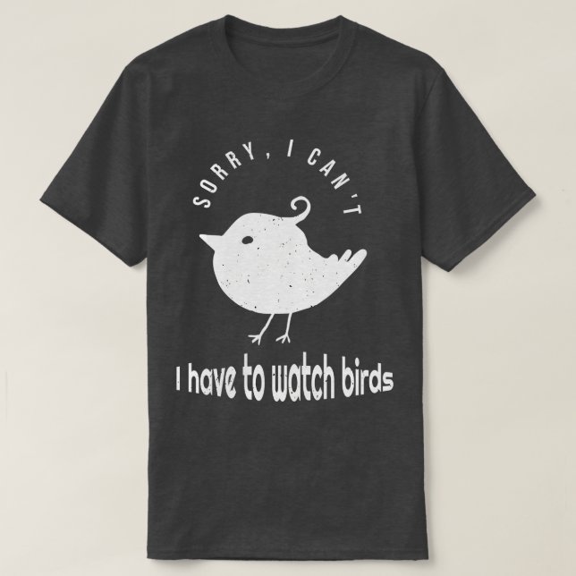 Camiseta Cita de Birdwatching divertida (Diseño del anverso)