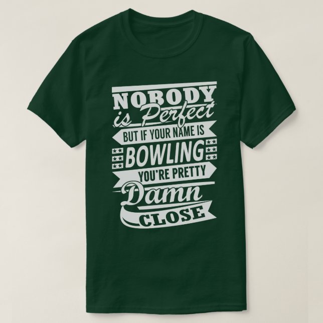 Camiseta Cita de bolos (Diseño del anverso)