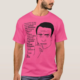 Camiseta Cita de Bourdieu 1 Profesor de Filosofía y Sociolo