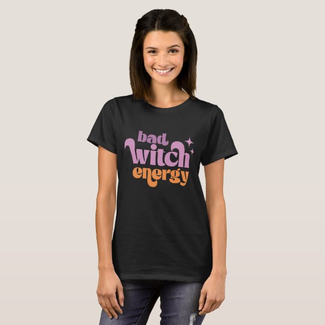 Camiseta Cita de bruja de Halloween (Anverso completo)