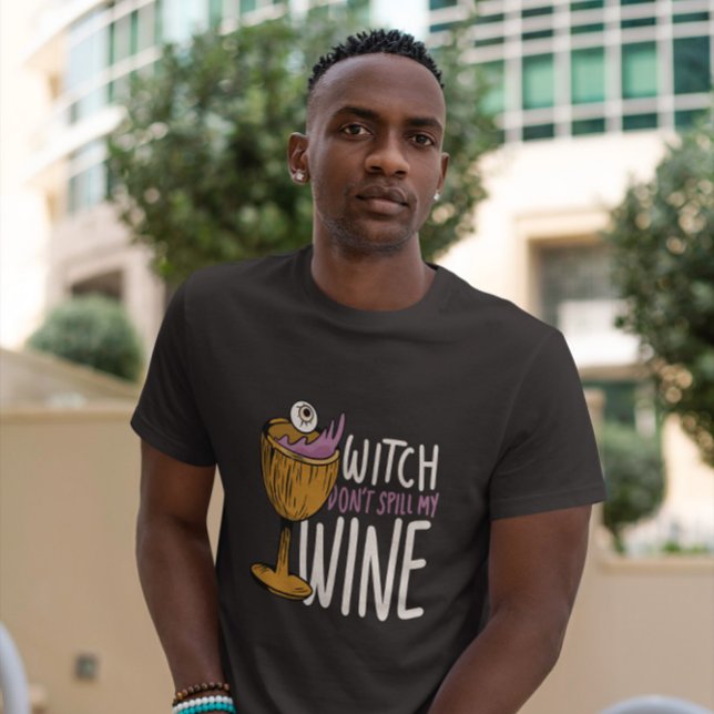 Camiseta Cita de bruja para beber vino (Subido por el creador)